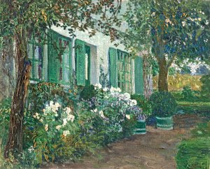 White Phlox by Heinrich Johann Vogeler