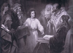 Jesus as a Youth, Bibbys Annual by Heinrich Karl Hofmann