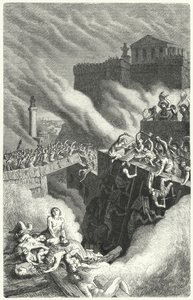 Storming of the Byrsa and the destruction of Carthage