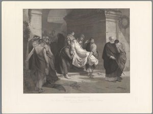 Christian Martyrs Being Carried Away by Heinrich Nuesser