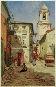 H. Petersen-Flensburg, Street in Sestri Levante