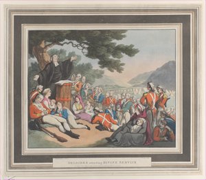 Soldiers Attending Divine Service, August 1, 1798 by Heinrich Schutz