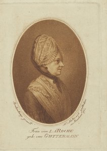 Sophie von La Roche, née Gutermann von Gutershofen by Heinrich Sintzenich