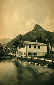 The Millstream at Oberammergau, Bavaria, Germany