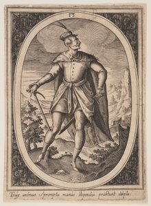 Plate 13 from Military Figures
