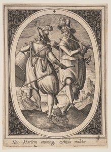 Plate 4 from Military Figures