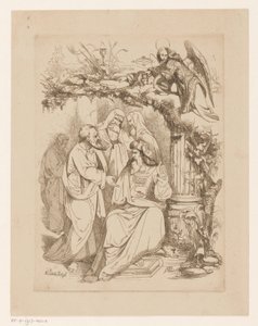 Judas Iscariot with the High Priests (Avarice) (Capital Sins and the Fall of Man) by Heinrich Vianden