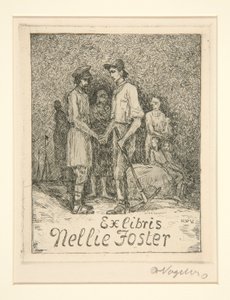 Bookplates by Heinrich Vogeler