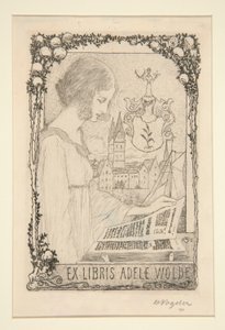 Bookplates by Heinrich Vogeler