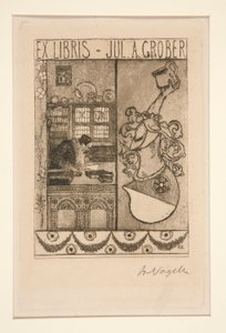 Bookplates by Heinrich Vogeler