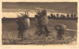 Autumn by Heinrich Zille