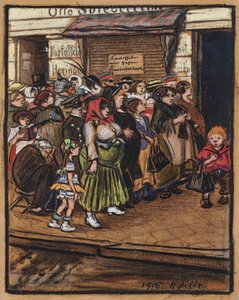 Potato Queue by Heinrich Zille
