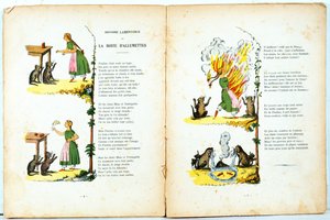 The Lamentable Story of the Matchbox, illustration from the French translation of Hoffmann