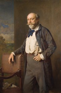 The Sculptor Rudolf Weyr by Heinrich von Angeli