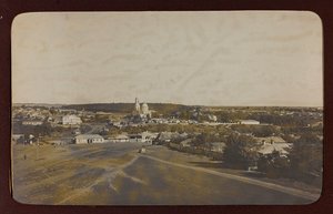 First World War: The Ukraine in the Years 1914-1916 During the Invasion of the German Army. View of Rakitnoe by Heldenfriedhof Dsessentniki (attr. to)