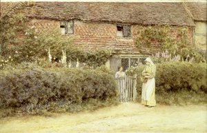 A Cottage at Haslemere by Helen Allingham