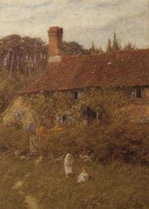 Cottage at Witley by Helen Allingham