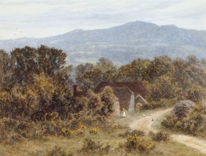 Hindhead from Sandhills, Witley by Helen Allingham