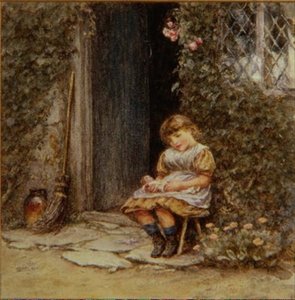 The Favourite Doll by Helen Allingham