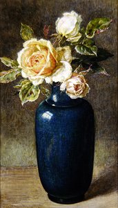 Vase of Roses