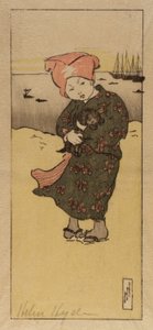 On the Bund at Tokyo by Helen Hyde