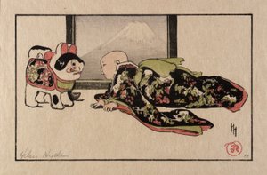 The Puppy-cat and the Baby by Helen Hyde