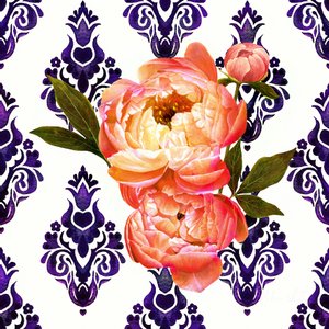 Peony on Delft