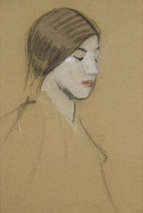 Head of a Girl by Helene Schjerfbeck