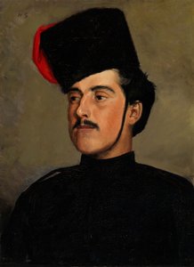 The Cossack (The Beautiful Cossack) by Helene Schjerfbeck