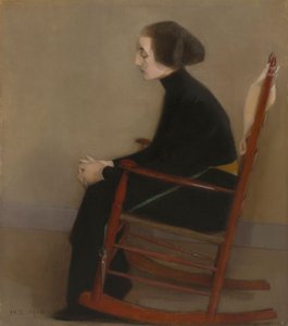 The Seamstress (The Working Woman) by Helene Schjerfbeck