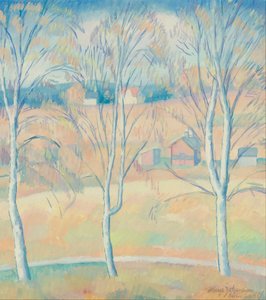 Spring Landscape Halsingland by Helge Johansson