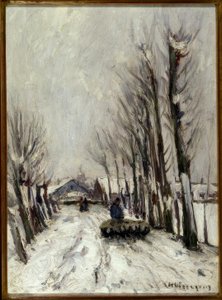 Sheep Herd in Winter