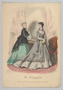Two Women with a Mirror, from La Elegancia San Sebastian
