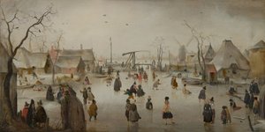 Ice Scene by Hendrick Avercamp