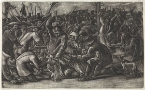 Mutilation of the Bodies of the De Witt Brothers, 1672 by Hendrick Danckerts