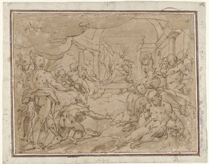 Phaethon Asks Apollo for the Sun Chariot