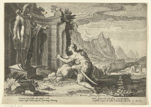 Cadmus Asks the Oracle of Delphi What to Do Since He Could Not Find His Sister Europa