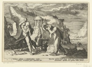 Deucalion and Pyrrha Creating a New Human Race (Ovid