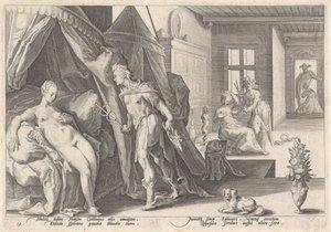 Mercury Visits Herse, from the series Metamorphoses of Ovid