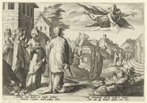 Mercury Falls in Love with Herse from Ovid