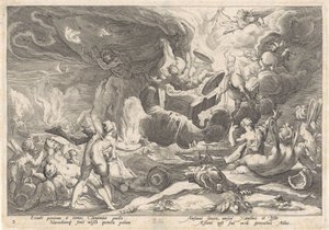 Fall of Phaethon (Metamorphoses of Ovid)