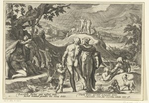 The Flood of Deucalion, Ovid