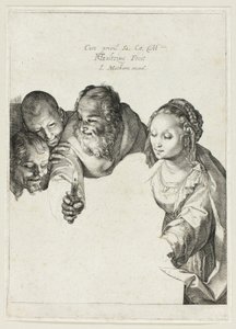 Adoration of the Shepherds by Hendrick Goltzius