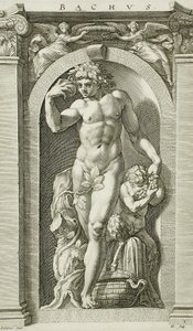 Bacchus by Hendrick Goltzius