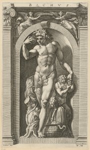 Bacchus, Plate 7 from the Series "Eight Ancient Deities"