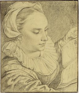 Portrait of Sophia Drebbel, Sister of Hendrick Goltzius by Hendrick Goltzius
