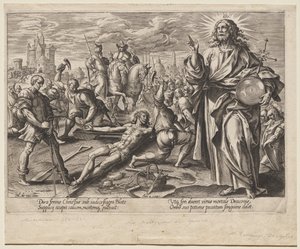 Christ by Hendrick Goltzius