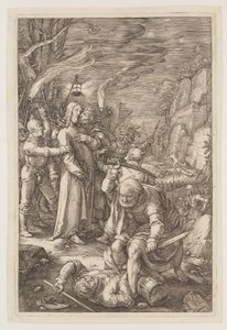 Christ Taken Captive, from The Passion by Hendrick Goltzius