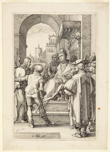 Christ before Pilate by Hendrick Goltzius