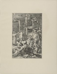 Christ on the Cross, plate ten from the Passion of Christ